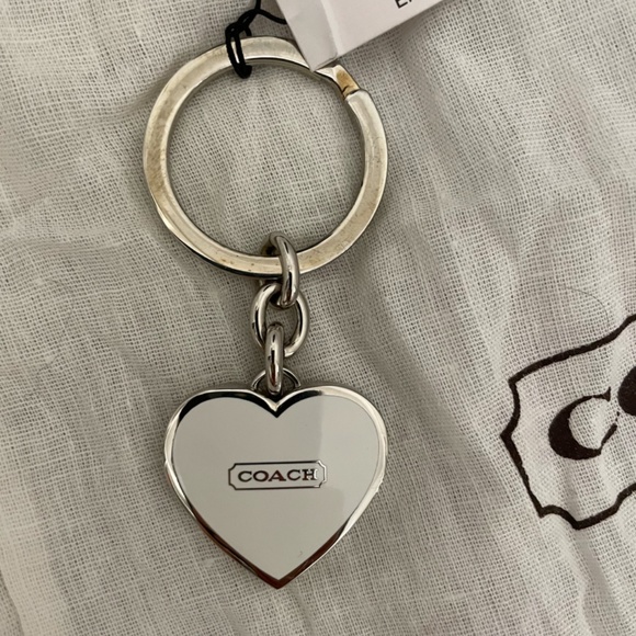 Coach Signature Locket Keychain - Picture 2 of 5